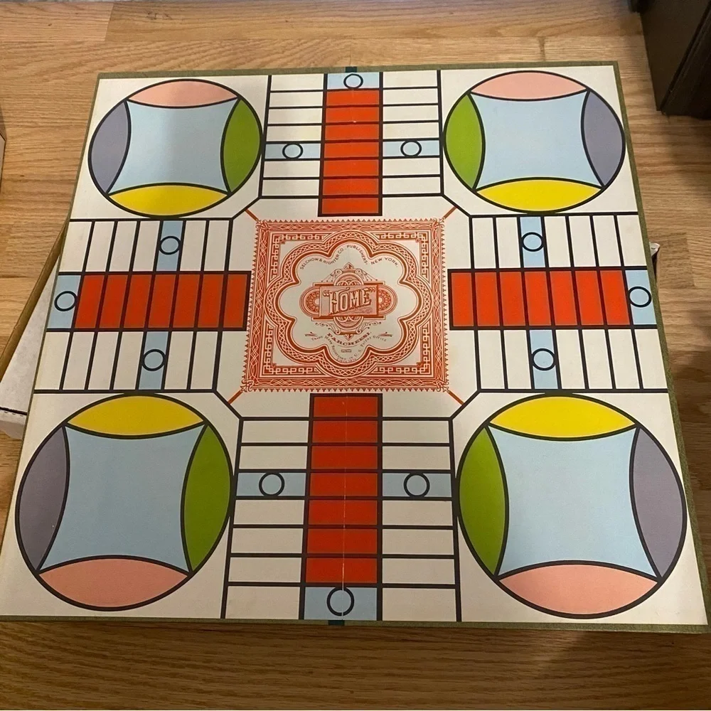 Vintage Parcheesi Deluxe Board Game 1959